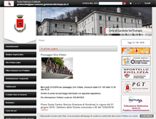 Tablet Screenshot of comune.gardonevaltrompia.bs.it